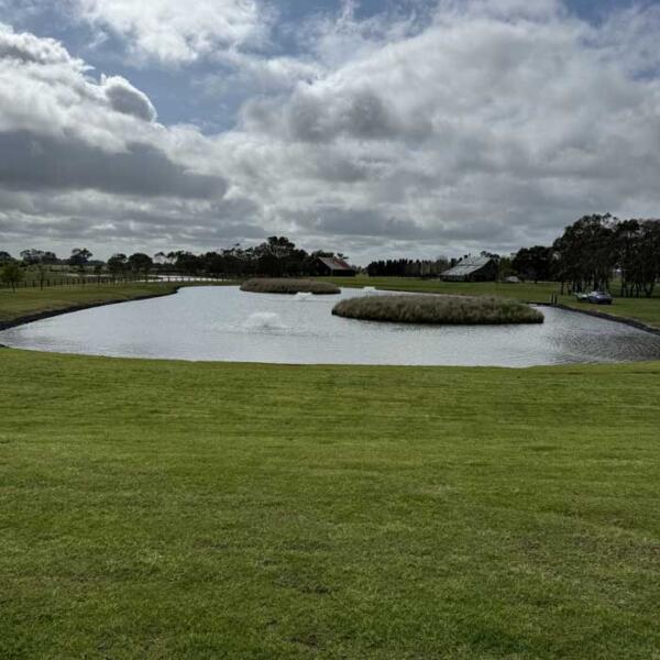 Single phase aerators installed in Birregurra