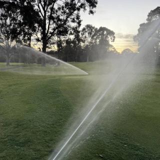 Golf course and racing irrigation systems in the Geelong area