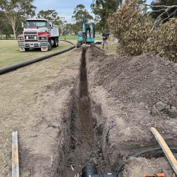 Irrigation for Bellarine golf course