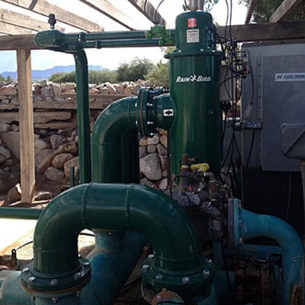 Rainbird water filtration system for Geelong region